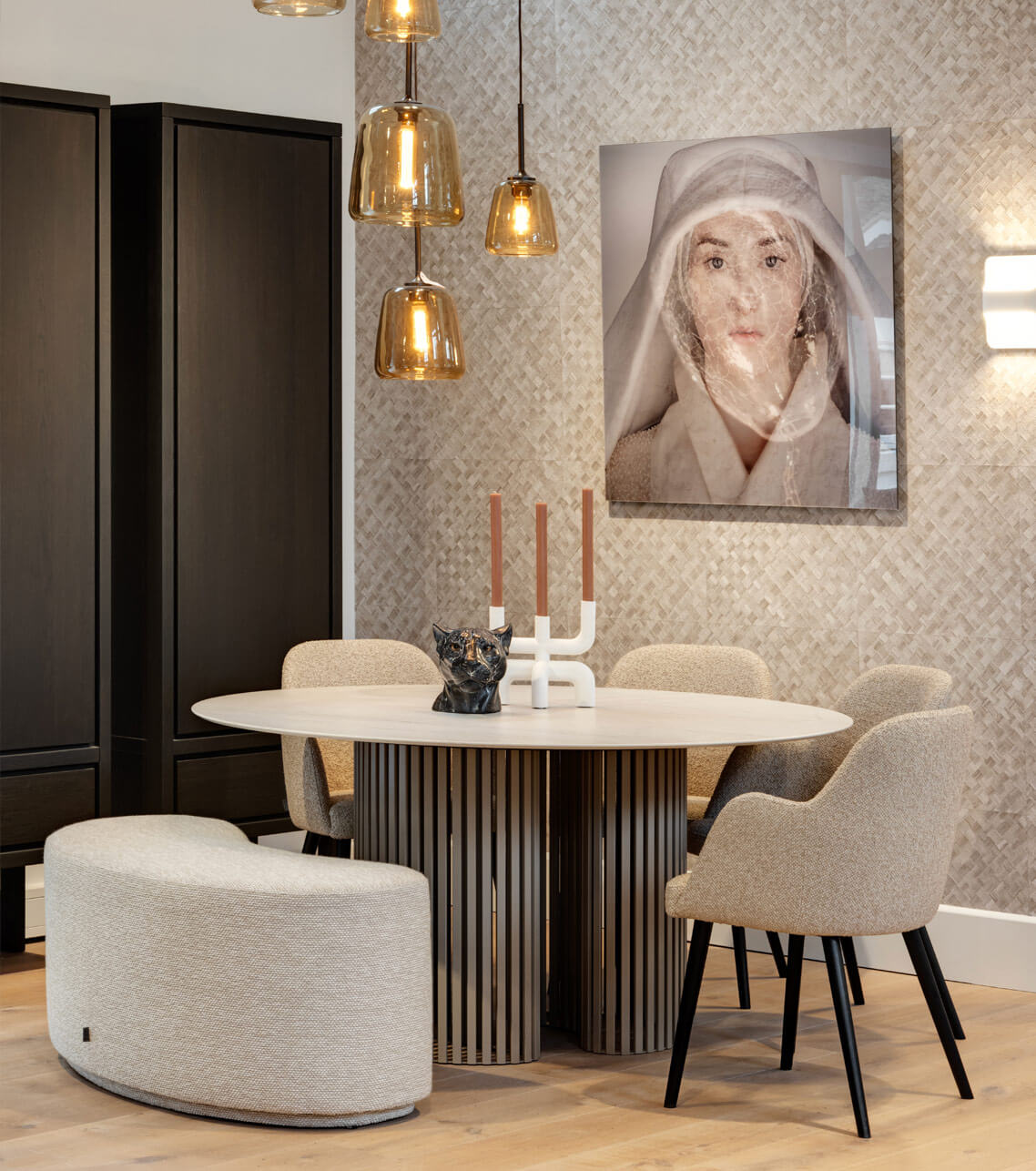 Luxe eettafel van Keijser en Co