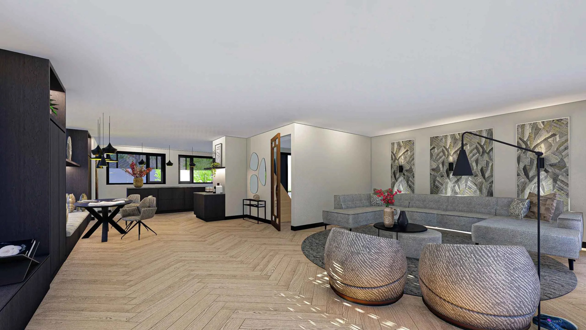 Villa het Noorden renderbeeld