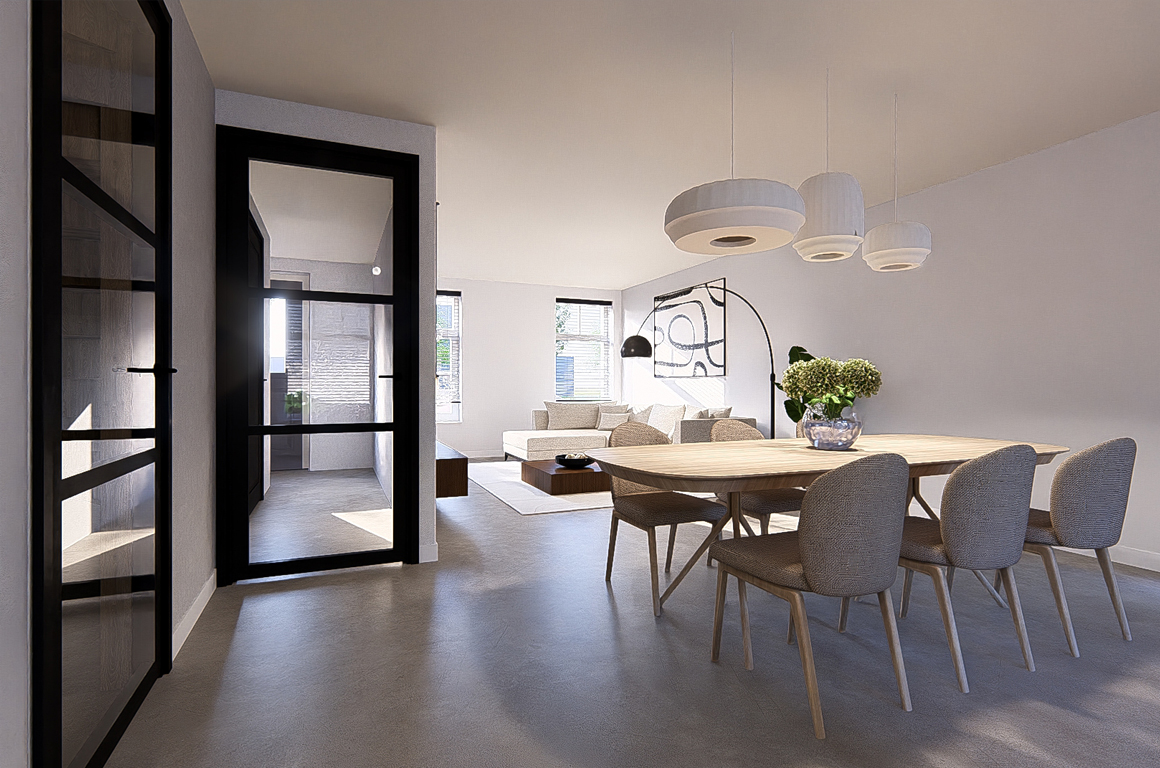 Wonen aan Weeresteyn renderbeeld interieur