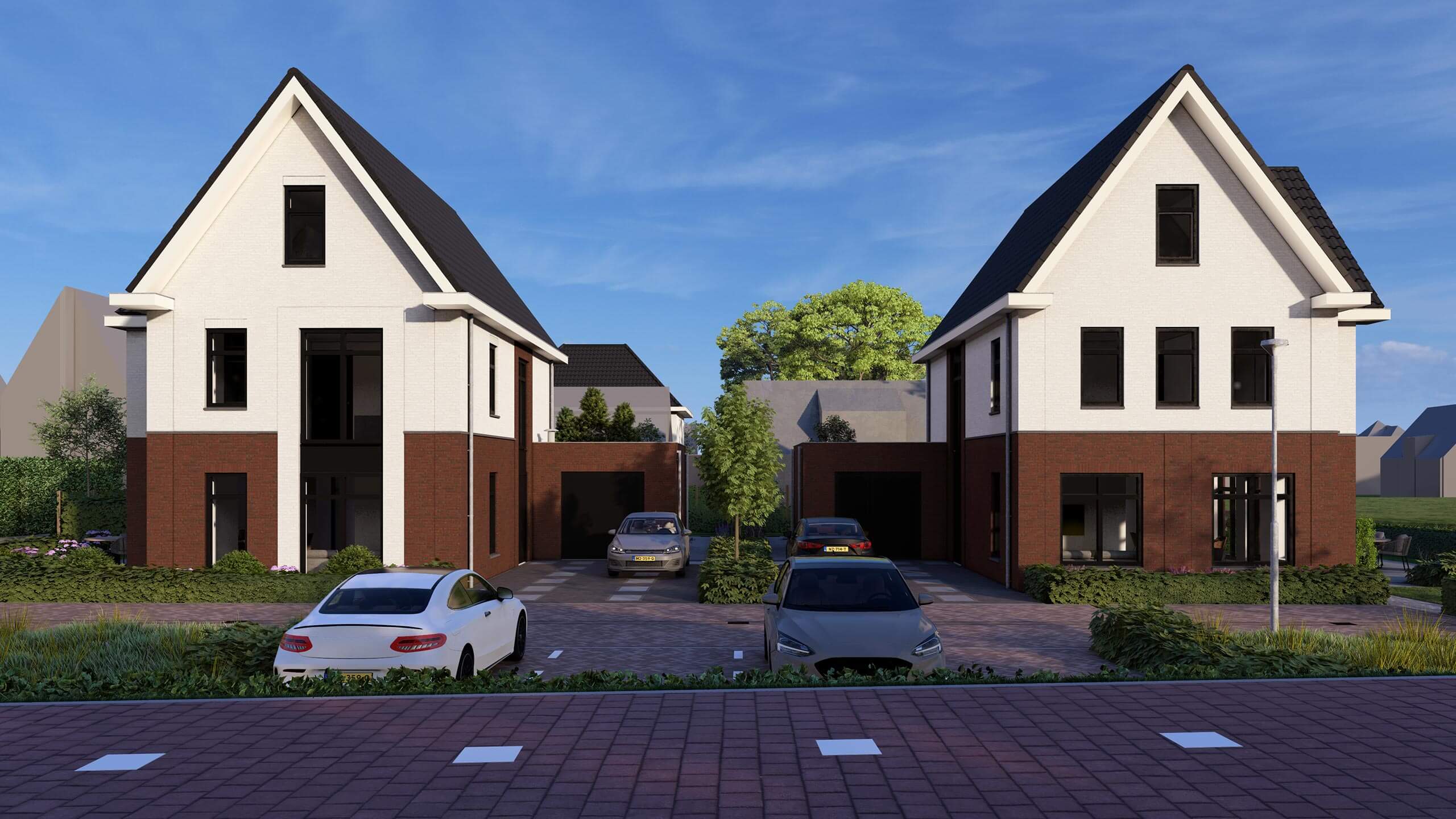 Wonen aan de Wijngaard renderbeeld