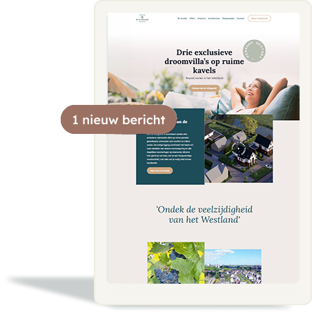 Wonen aan de Wijngaard inschrijven nieuwsbrief