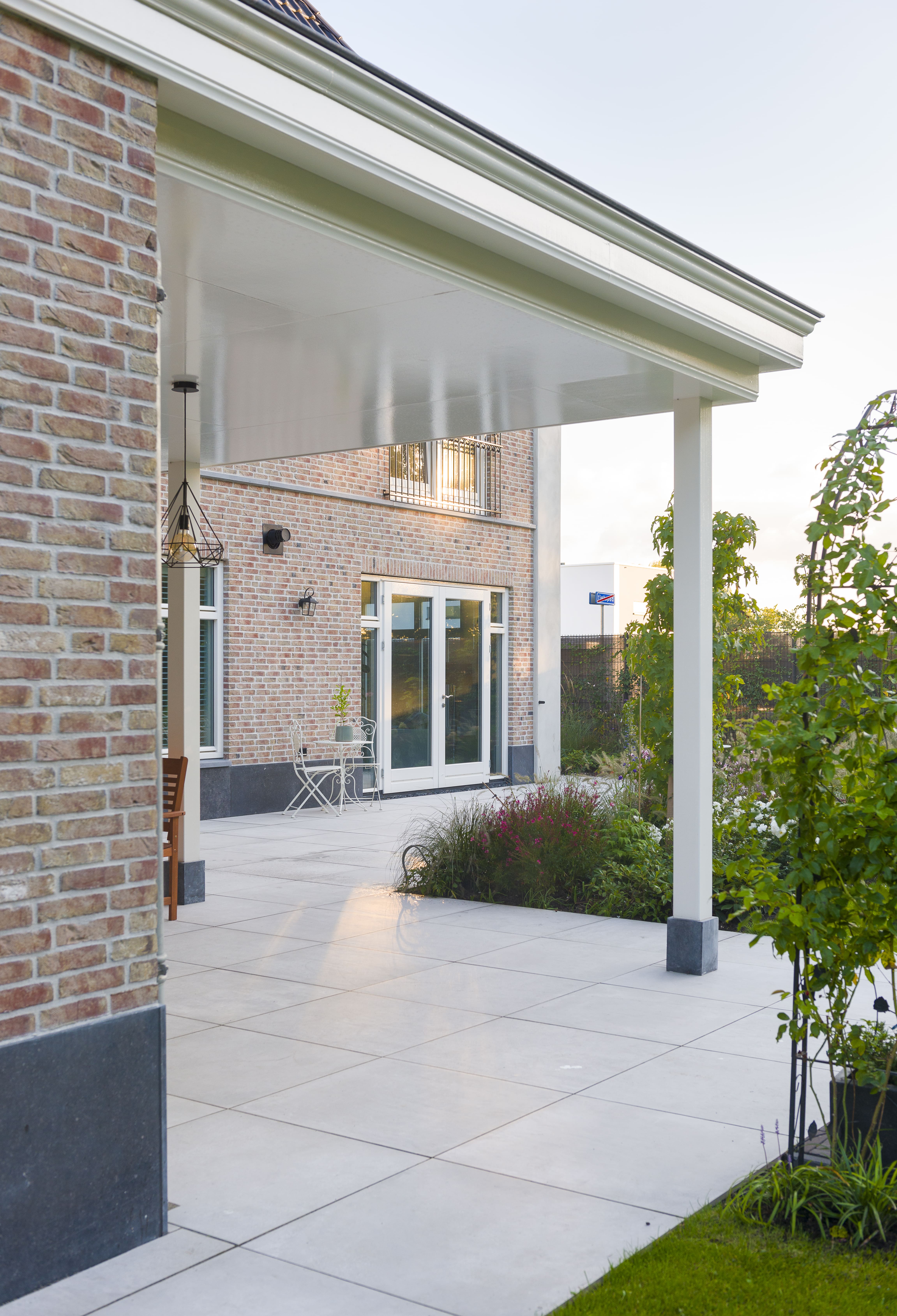 Achterkant van een notariswoning