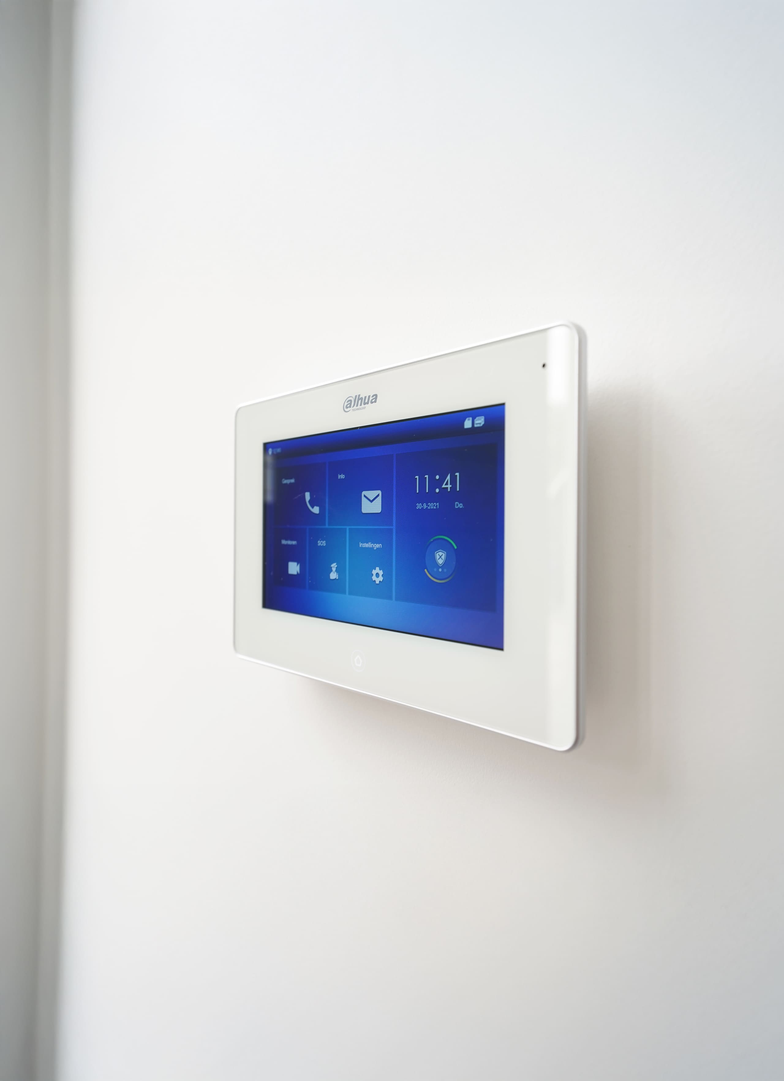 Bedieningspaneel installaties touchscreen