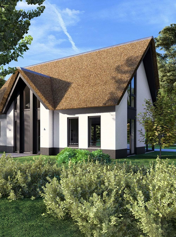 render uitsnede van open huis hillegom