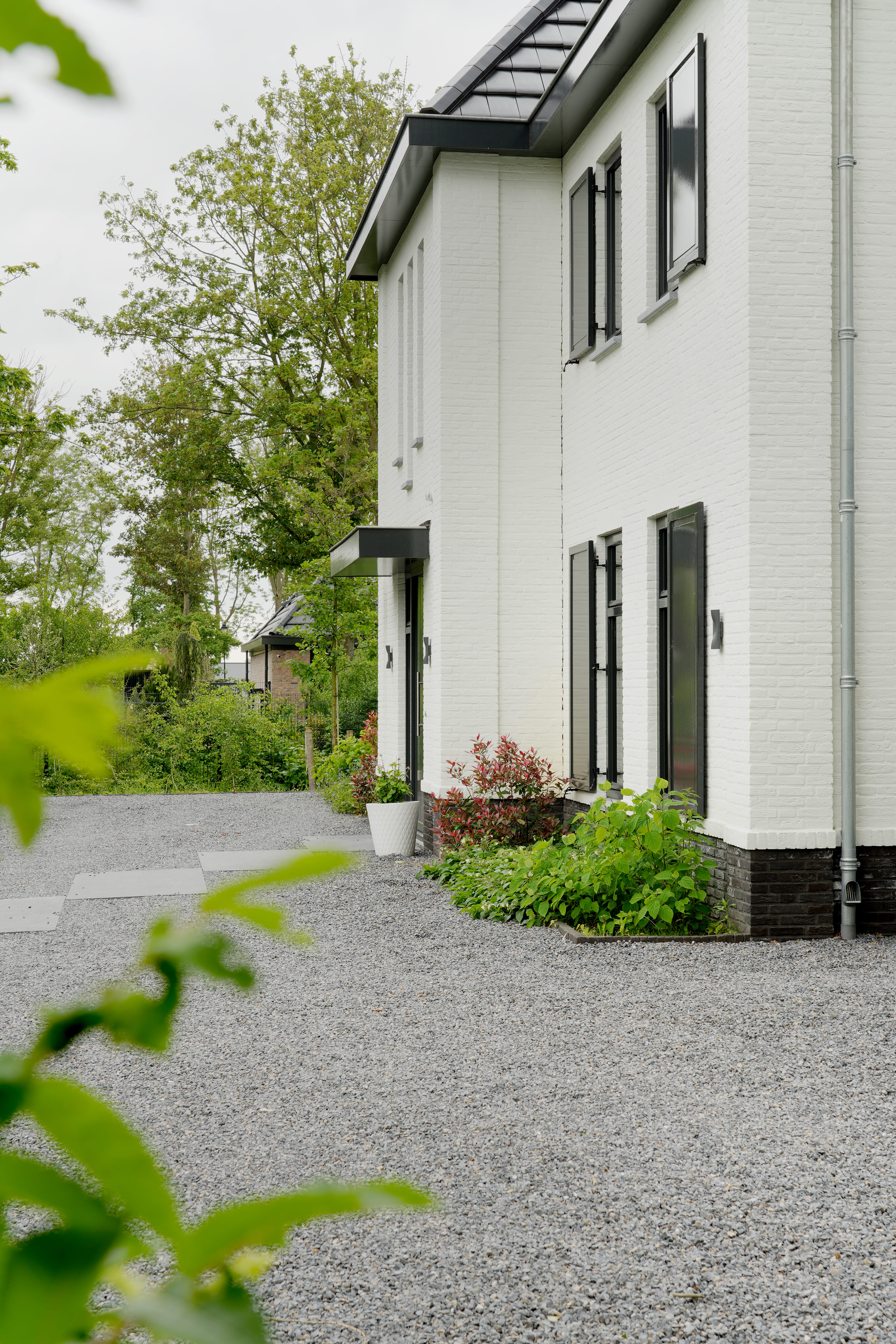 Doorkijkje notariswoning voorzijde