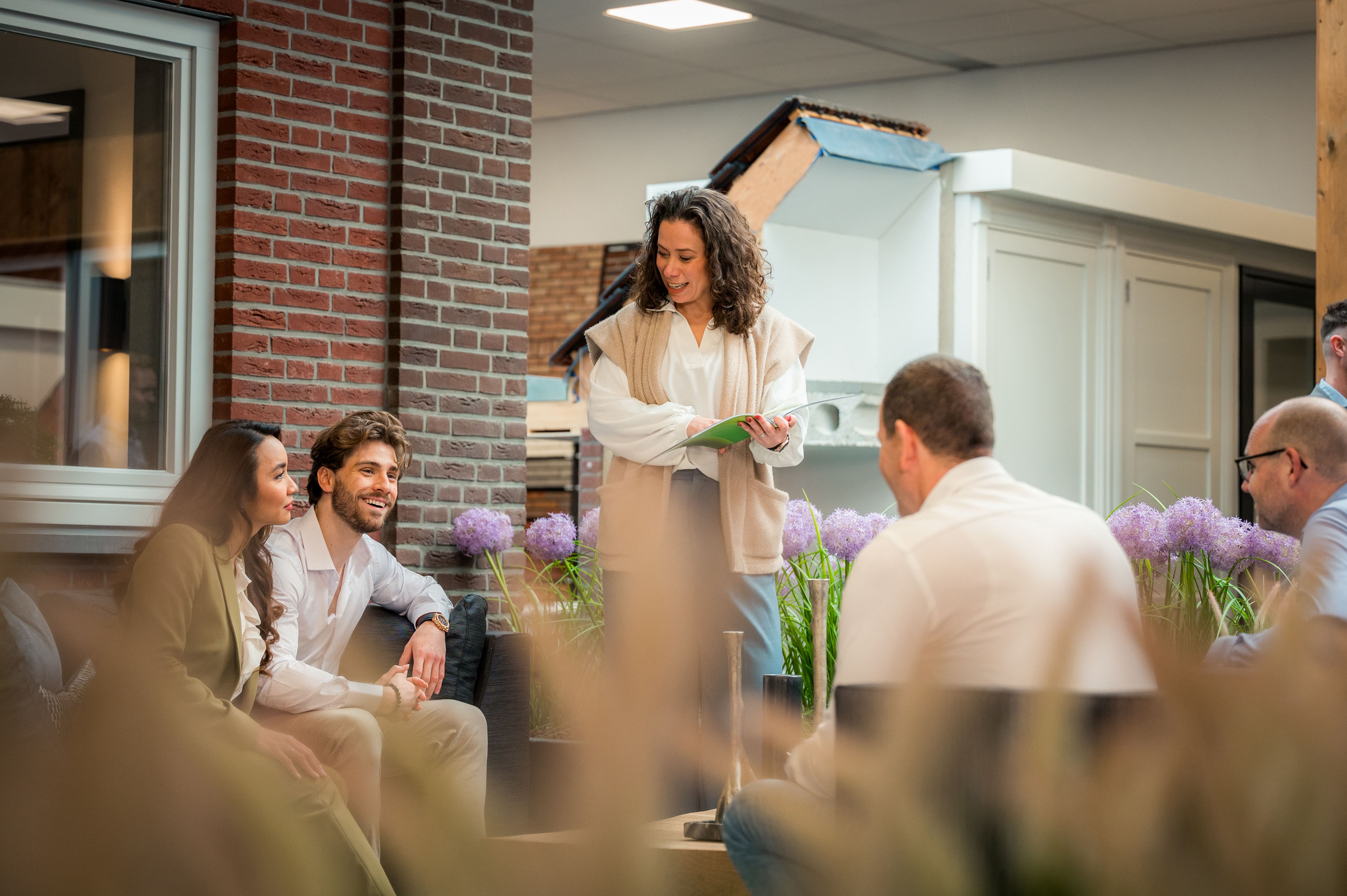 Het villa experience center van livingstone