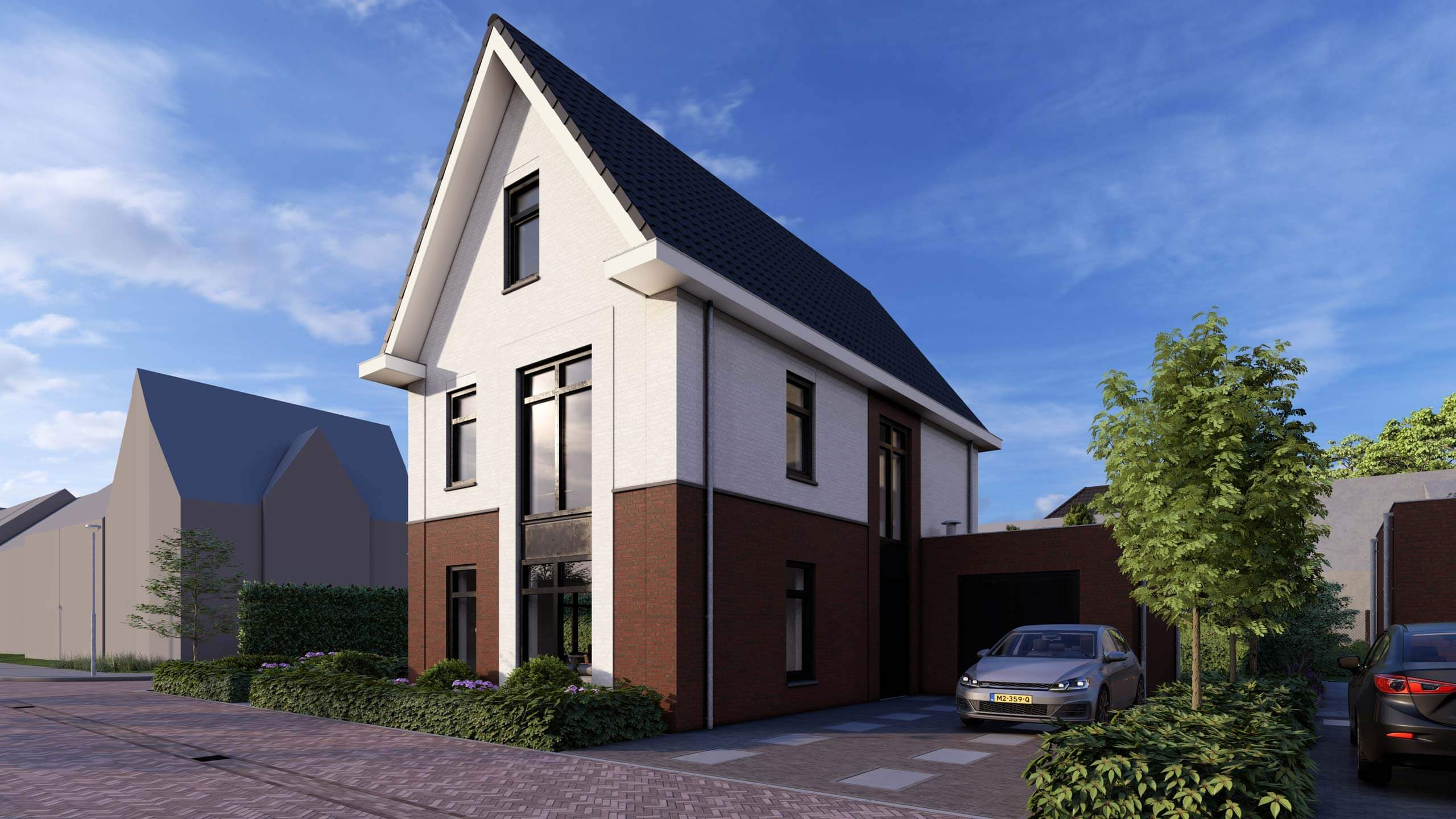 Wonen aan de Wijngaard villa 2 renderbeeld