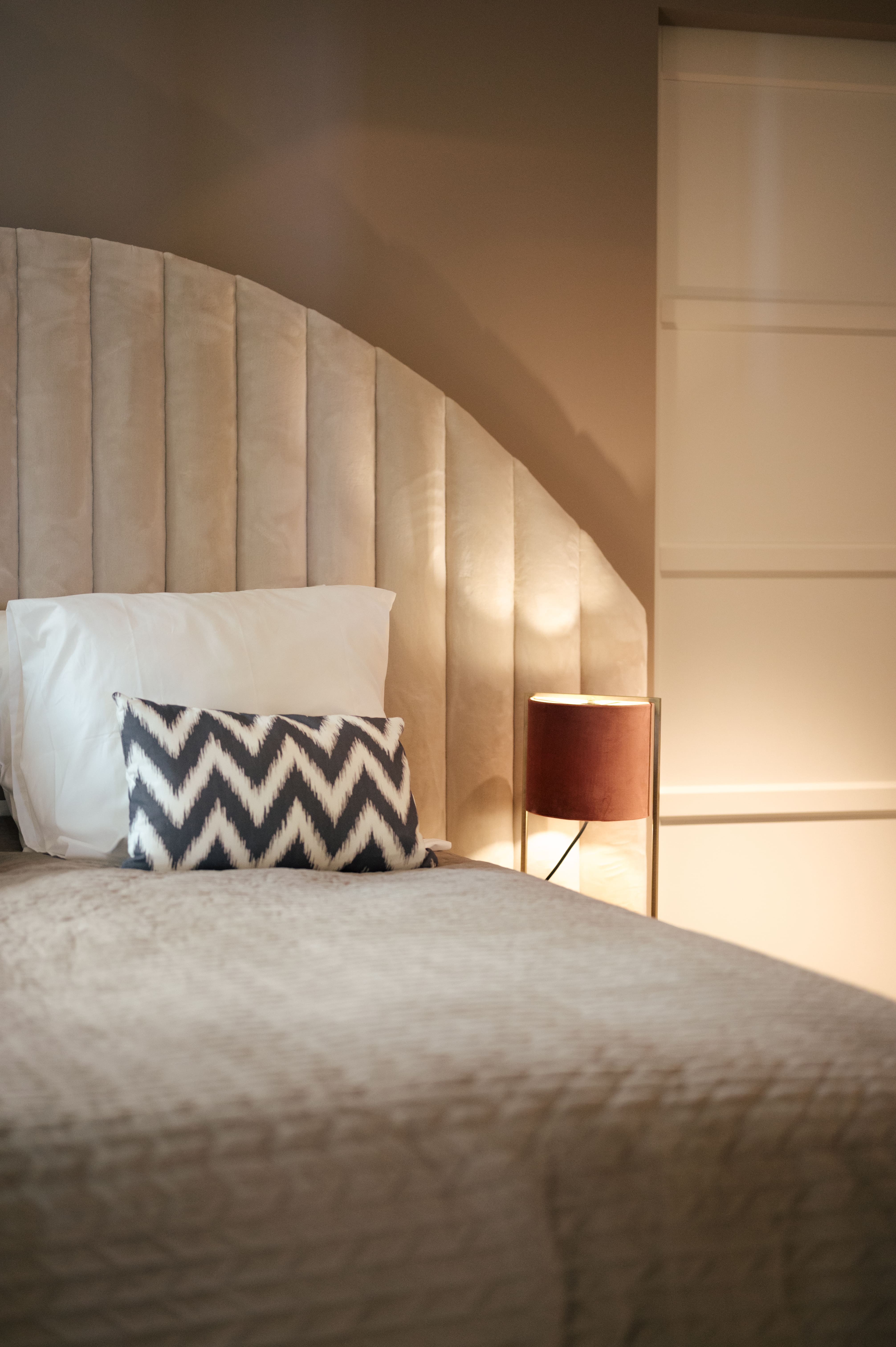 Uitsnede van bed