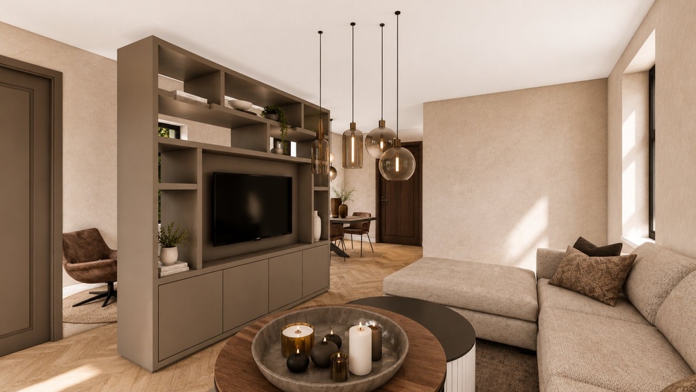 Parque Rodenrijsch interieur sfeerbeeld woonkamer