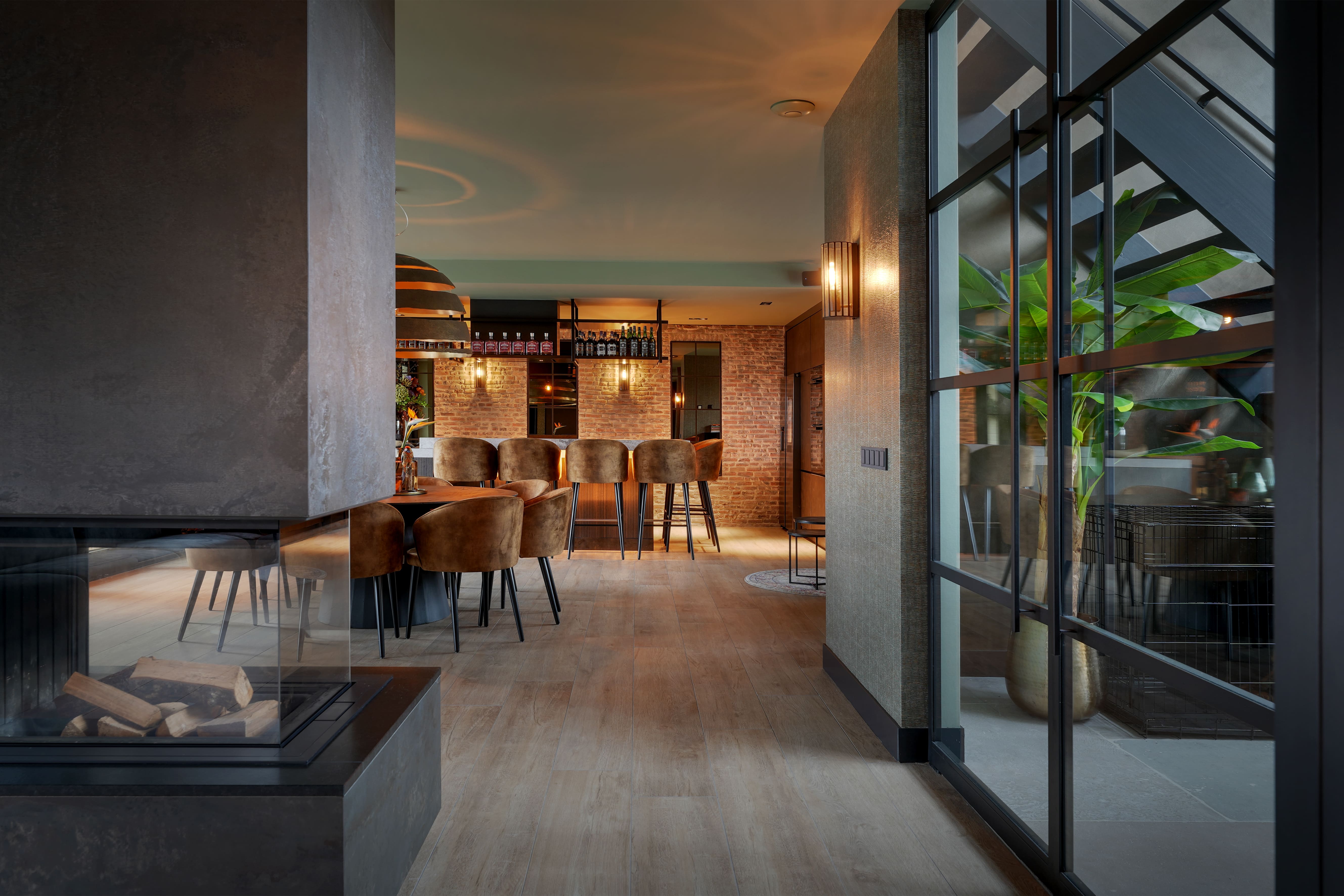 Industrieel interieur