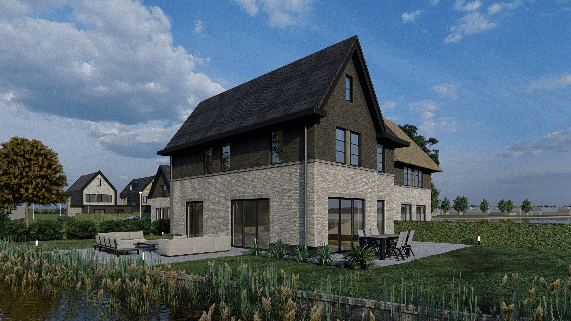 Villa het Noorden renderbeeld
