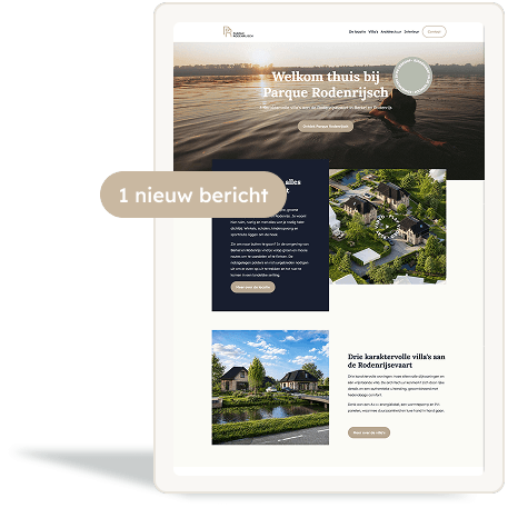 Mockup Parque Rodenrijsch nieuwsbrief