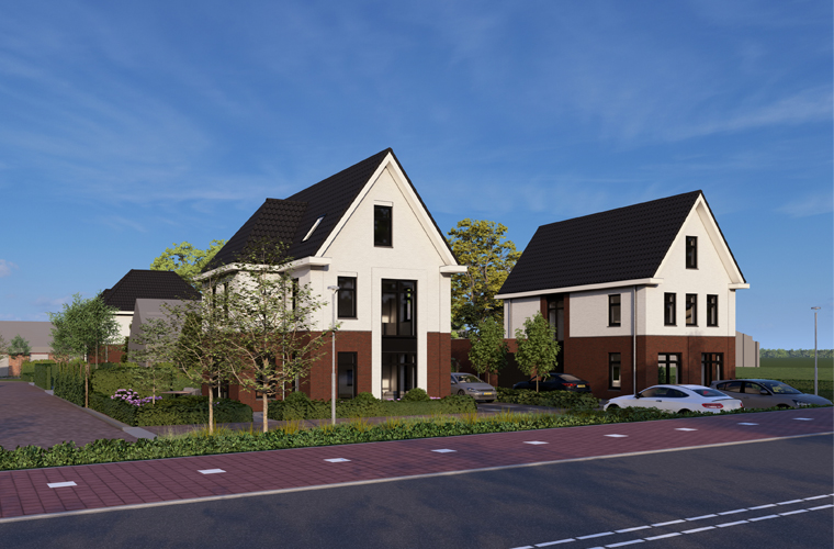 Wonen aan de Wijngaard renderbeeld