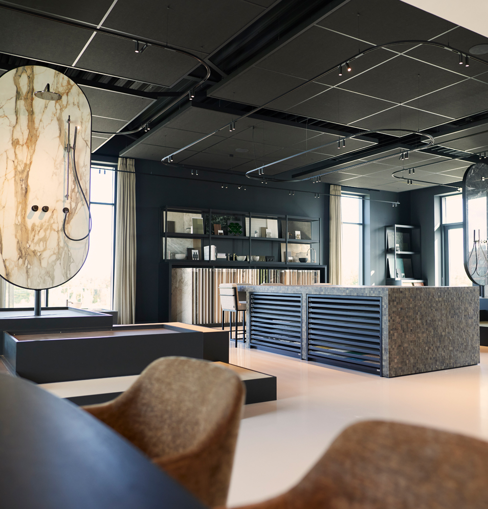 Luxe maatwerk badkamer in Villa Experience Center Livingstone