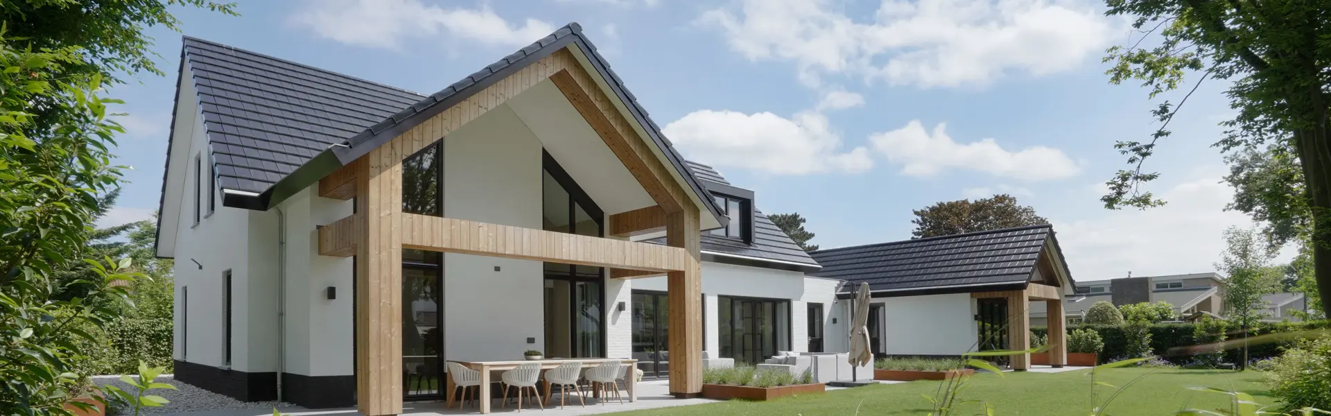 Doorkijkje van een schuurwoning