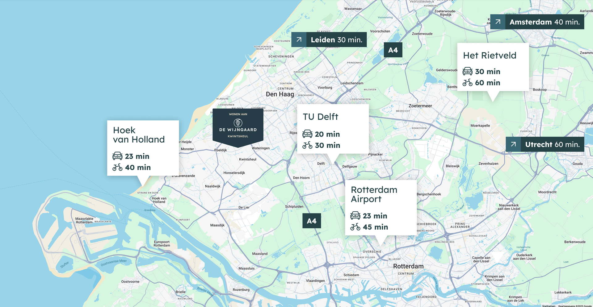 Wonen aan de Wijngaard voorzieningenkaart