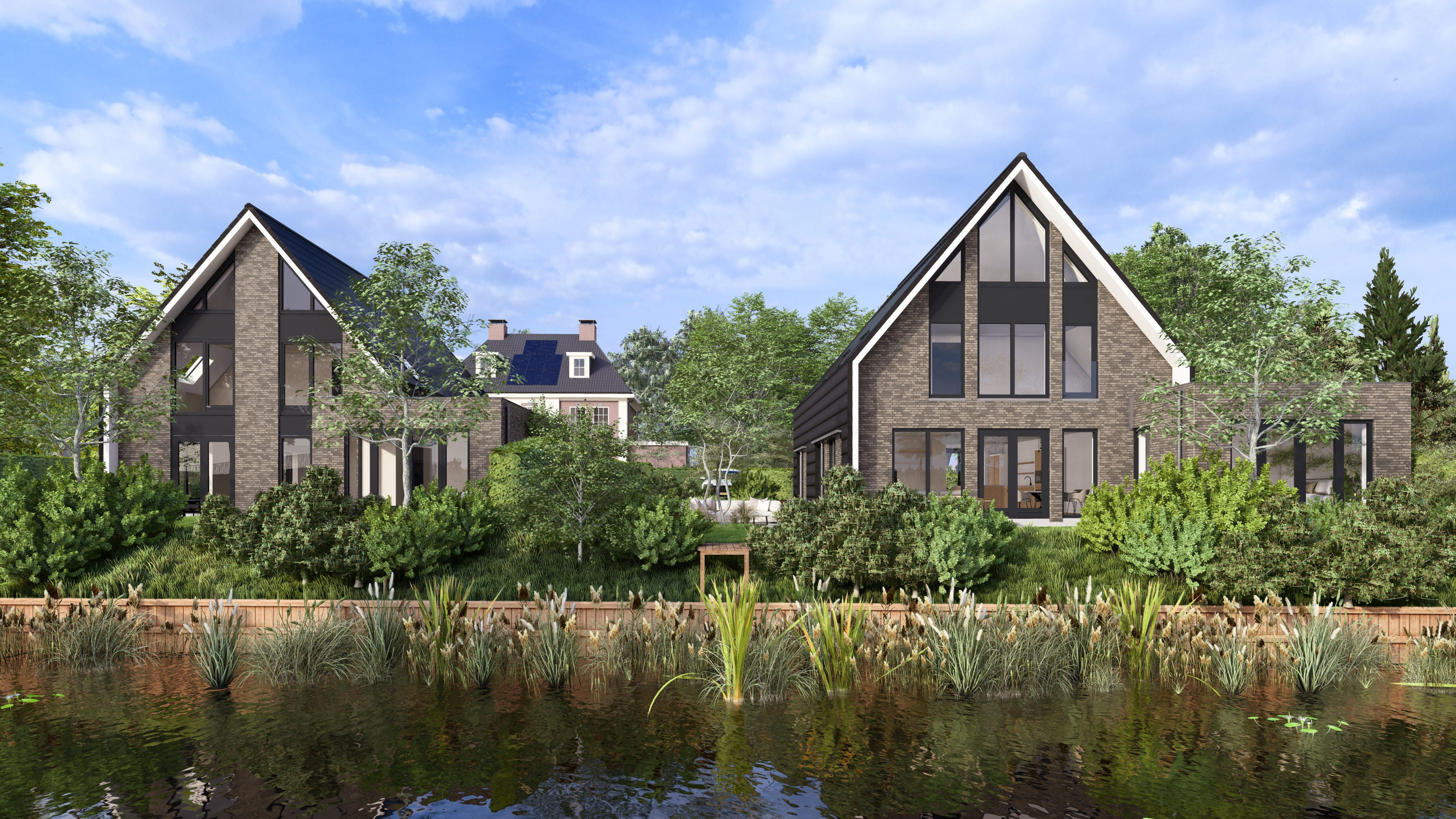projectontwikkeling vorsthof het veen render vooraanzicht