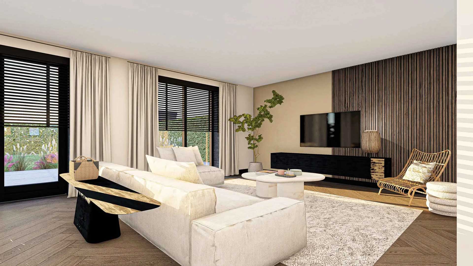 Villa het Noorden renderbeeld