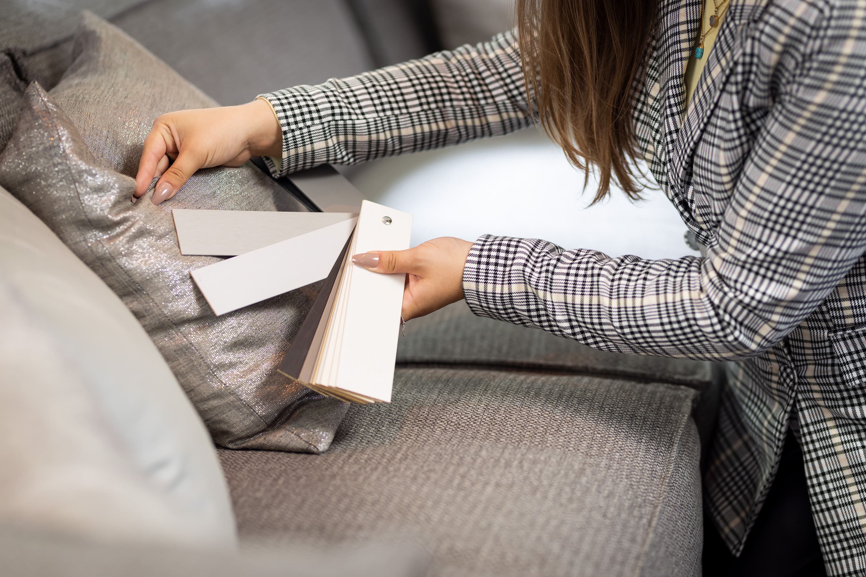 Close up foto van materiaalstalen