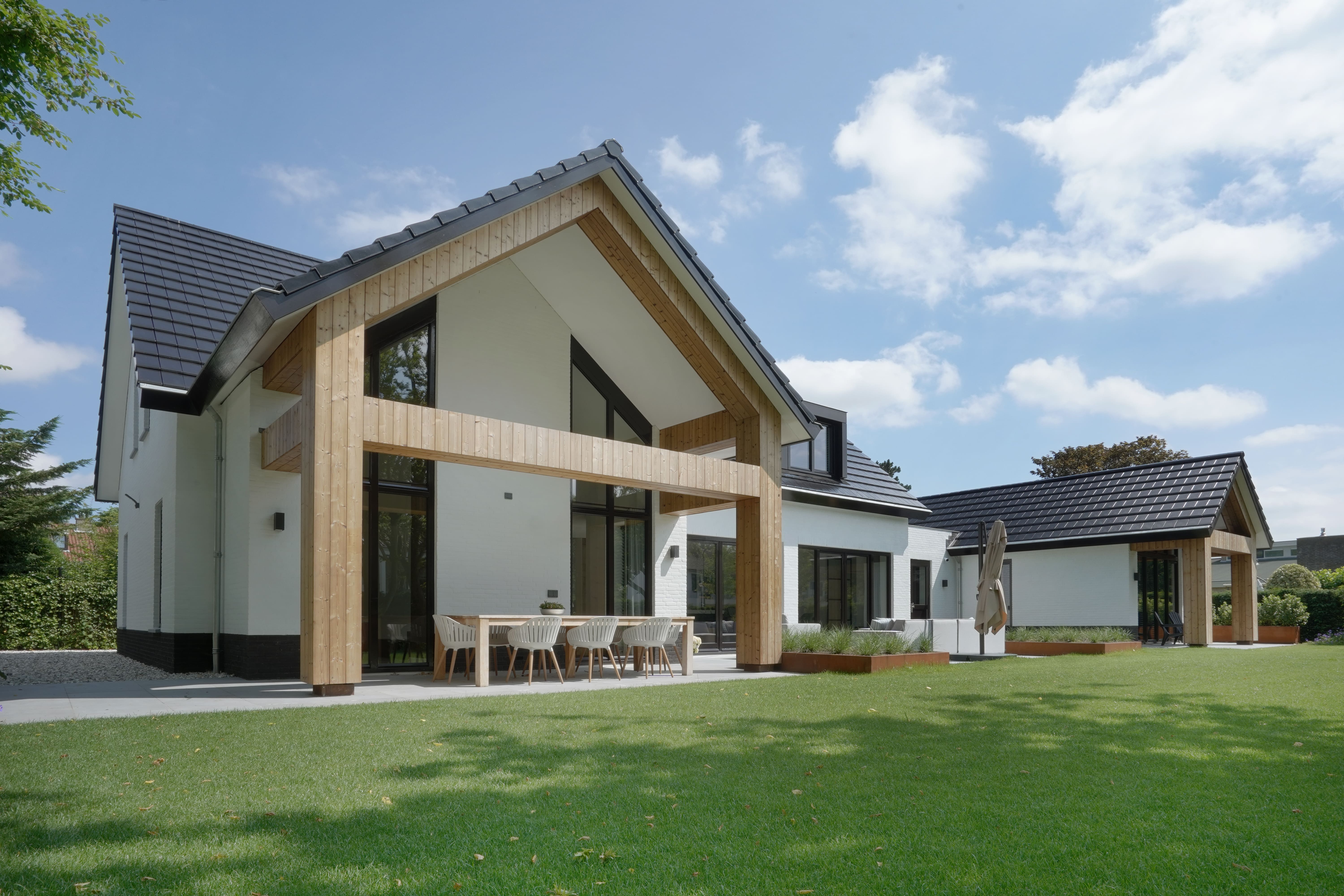 Schuurwoning vooraanzicht