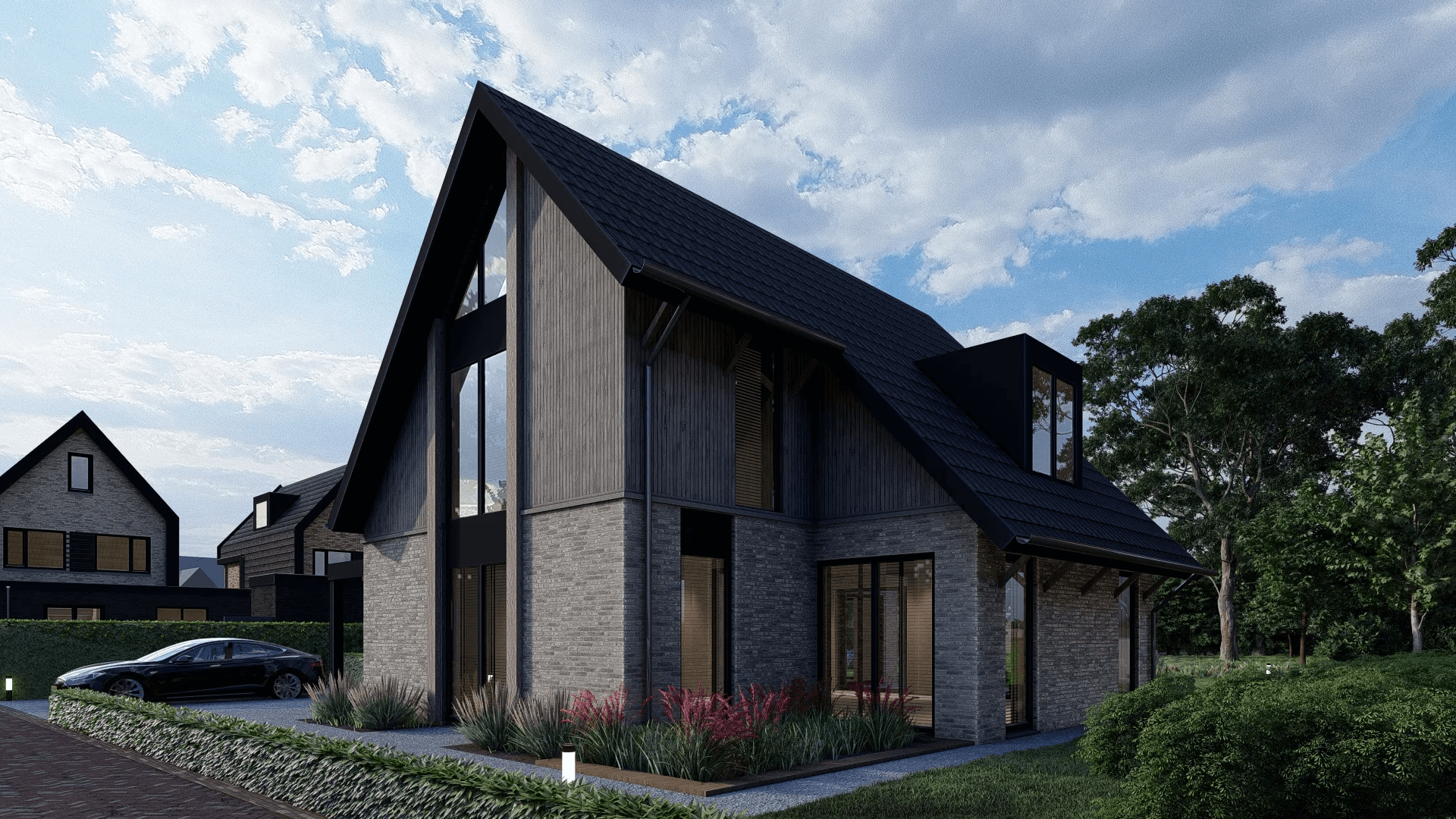 Villa het Noorden renderbeeld