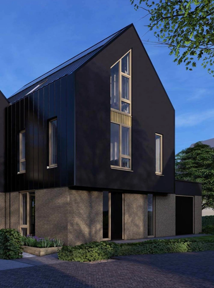 render uitsnede van open huis muiden
