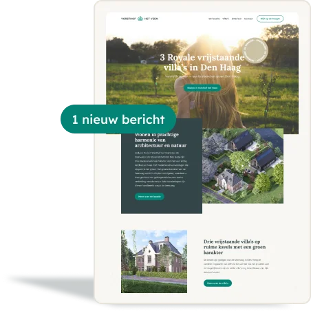 Vorsthof het Veen aanmelden nieuwsbrief